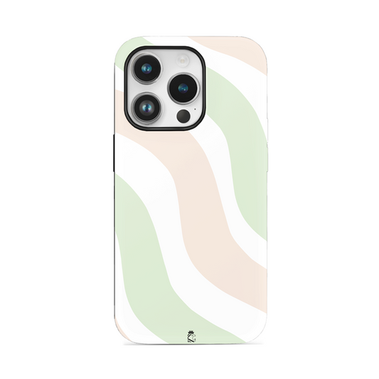 Pastel Waves Flexible Soft Silicone Case