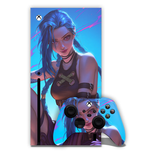 Gaming Girl Xbox Skin