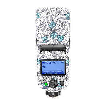 Mandala Doodles Camera Flash Skin