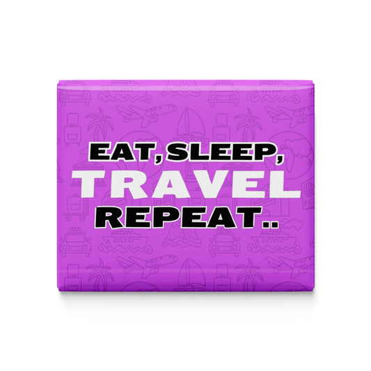 Travel and Repeat Fridge Magnet