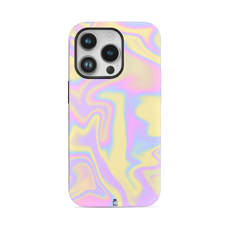 Holographic Waves Flexible Soft Silicone Case