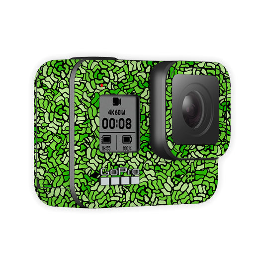 Green Patches Go Pro Skin