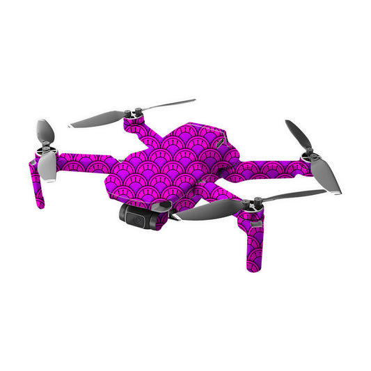 Purple Dragon Eggs Drone Skin