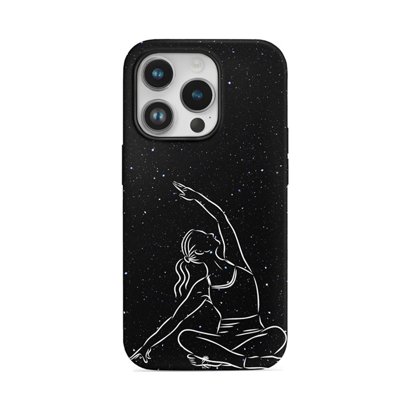 Yoga Lady Flexible Soft Silicone Case