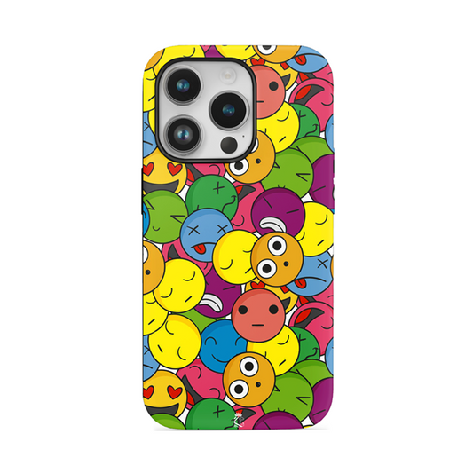 Emoji Balls Flexible Soft Silicone Case