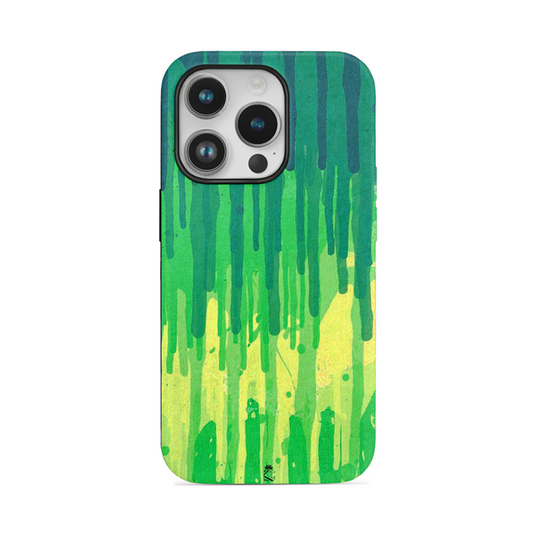 Paint Drip Fall Flexible Soft Silicone Case