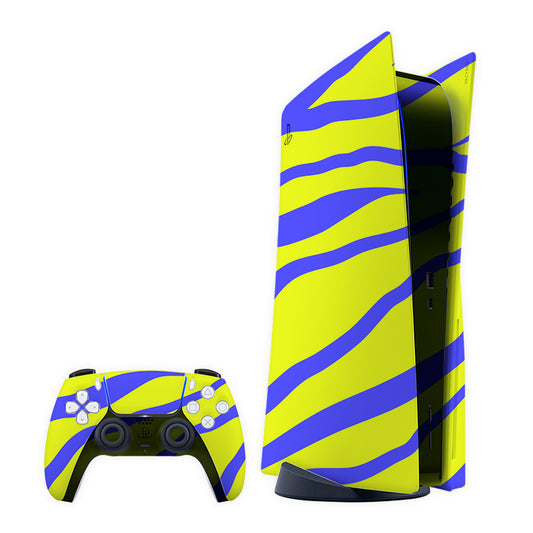 Fluorescent Stripes Play Station Skin