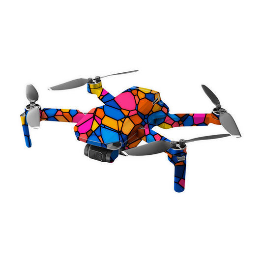 Reflective Glasses Drone Skin