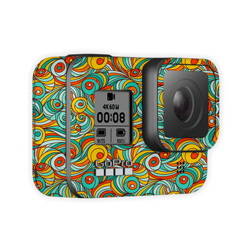 Coral Swirls Go Pro Skin