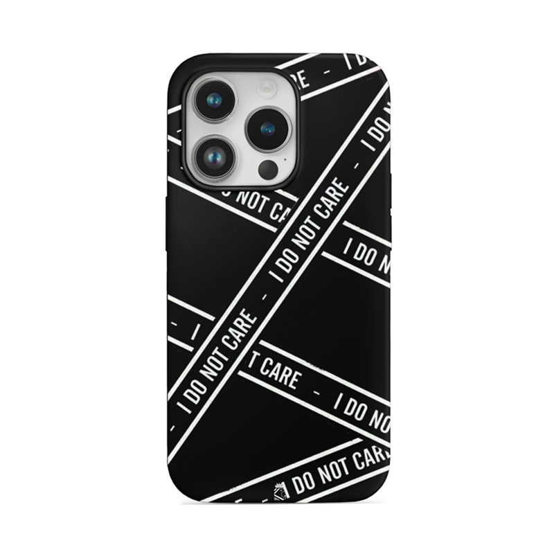 I do not Care Flexible Soft Silicone Case