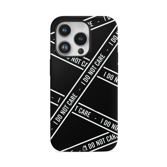 I do not Care Flexible Soft Silicone Case