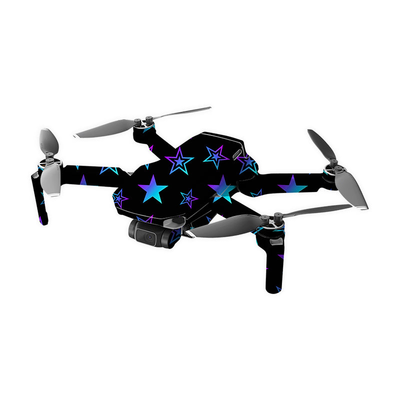 Black Stars Drone Skin
