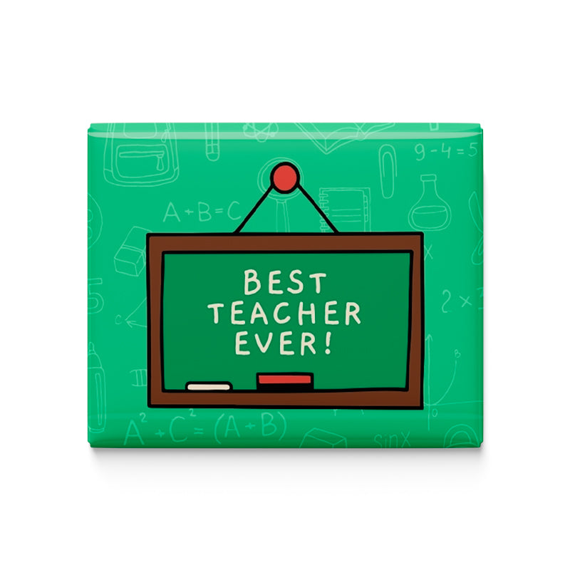Best Teacher Ever Fridge Magnet