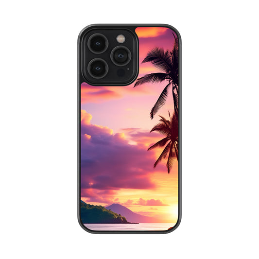 Tale Of Sunset Glossy Metal Case