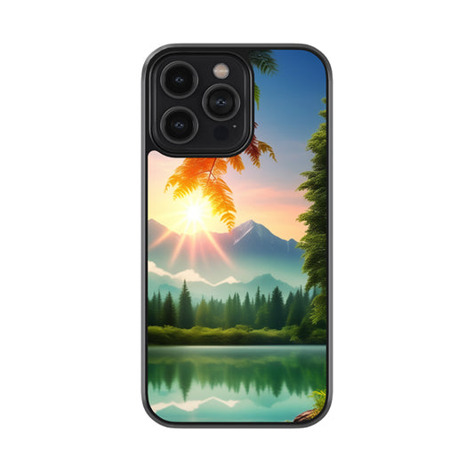 All At A Point  Glossy Metal Case