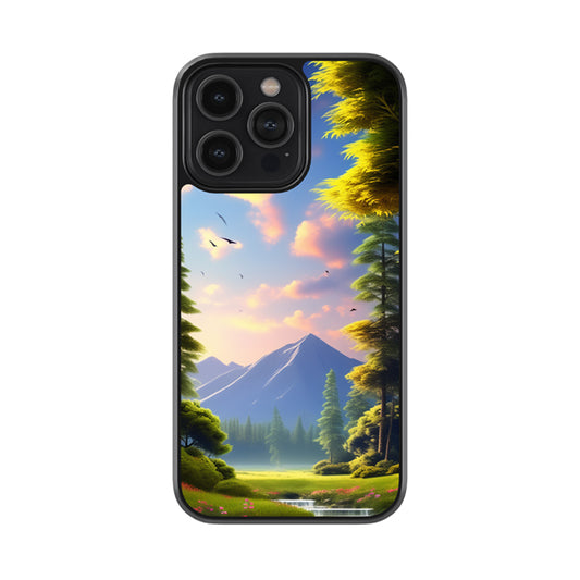 Beautiful Forest Glossy Metal Case
