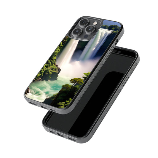 Amazing Falls Glossy Metal Case