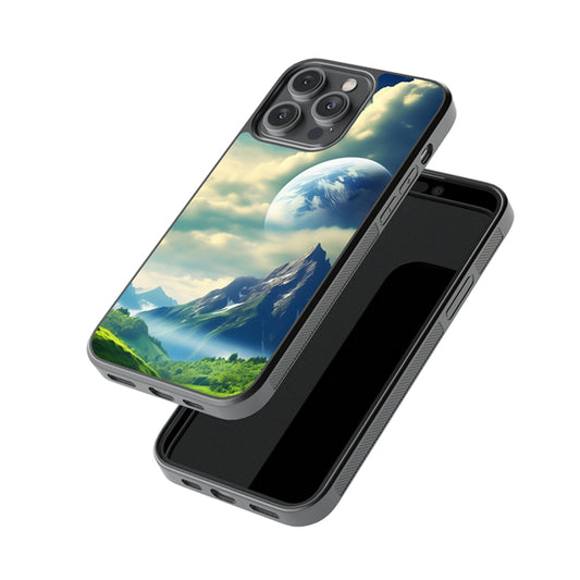 Billion Year View Glossy Metal Case