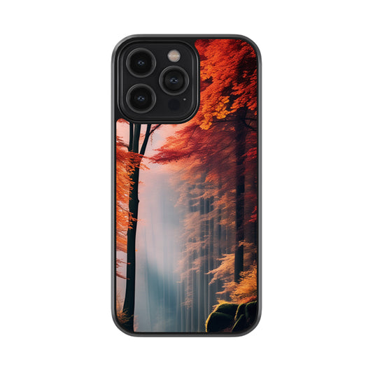 The Autumn Glossy Metal Case
