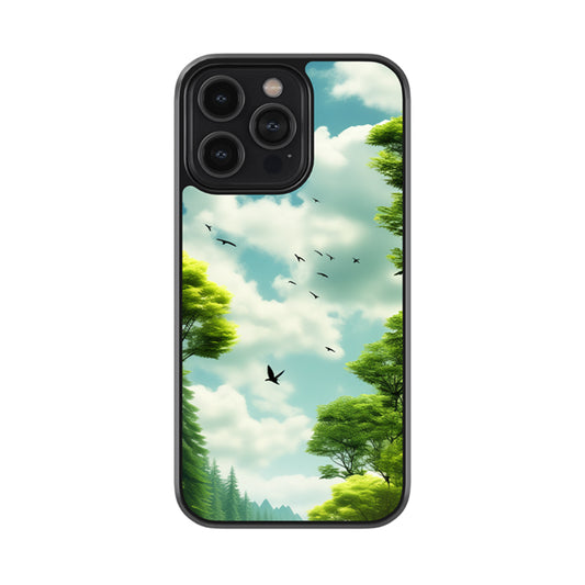 Free Birds Glossy Metal Case