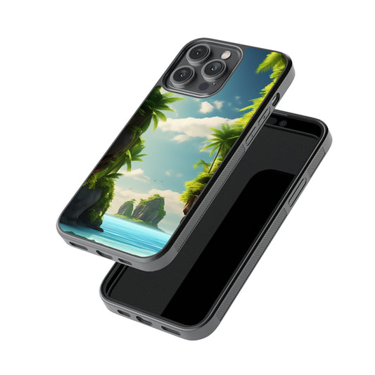 Mystery Island  Glossy Metal Case
