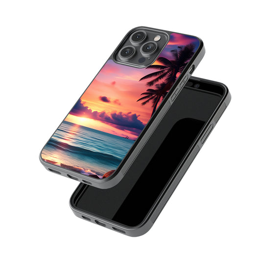 Pale Of Purple Glossy Metal Case