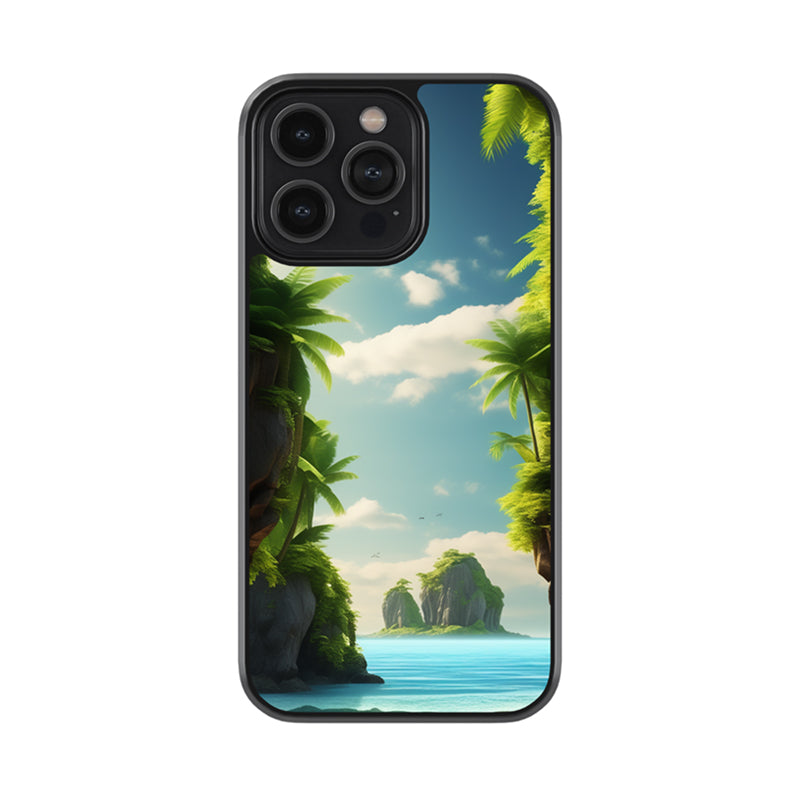 Mystery Island  Glossy Metal Case