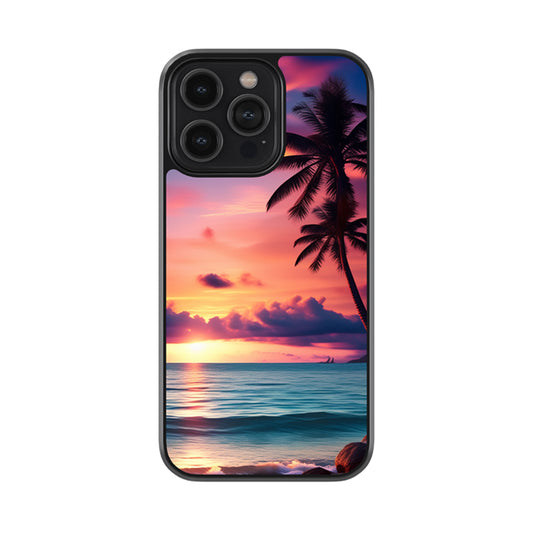 Pale Of Purple Glossy Metal Case