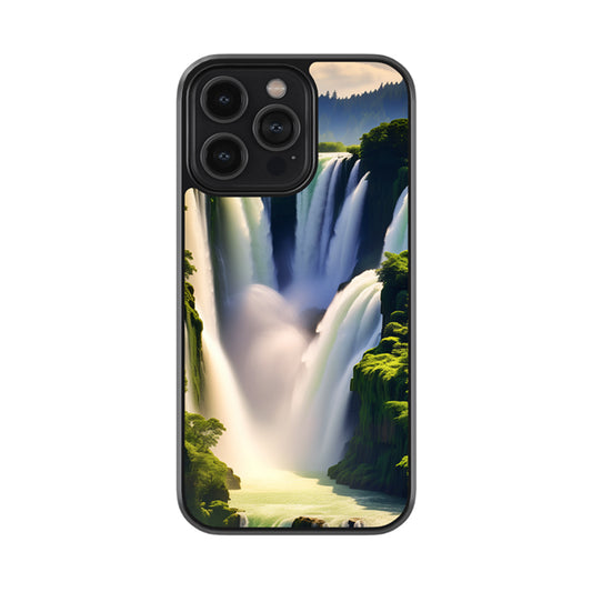 The Waterfall glossy metal case