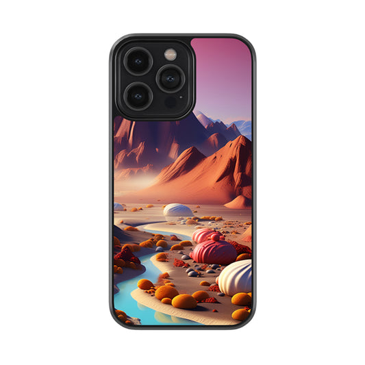 Magical Desert Glossy Metal Case