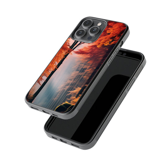 The Autumn Glossy Metal Case