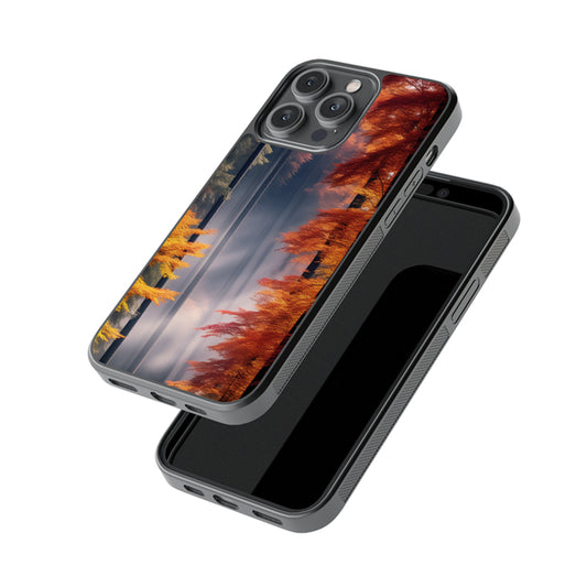 Autumn The Fall Glossy Metal Case
