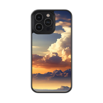 Orange Tale Of Nature Glossy Metal Case