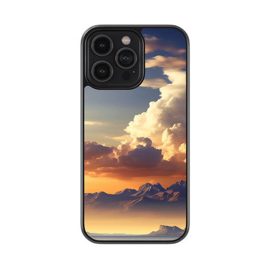 Orange Tale Of Nature Glossy Metal Case