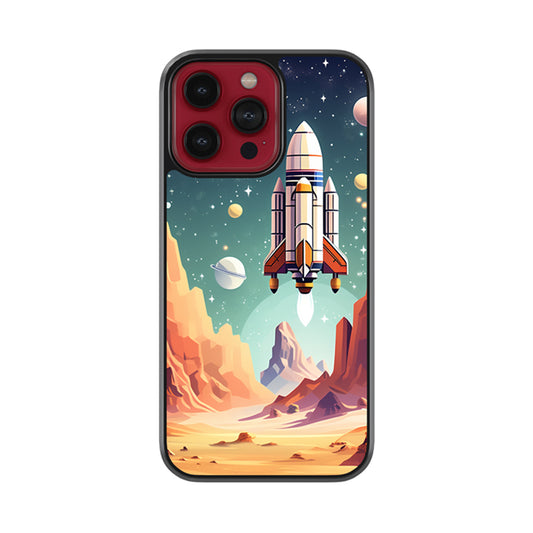Land Of Mars Glossy Metal Case