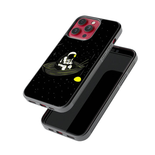 Fishing In Space Glossy Metal Case