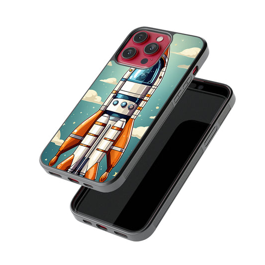 The Roc glossy metal case