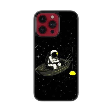 Fishing In Space Glossy Metal Case
