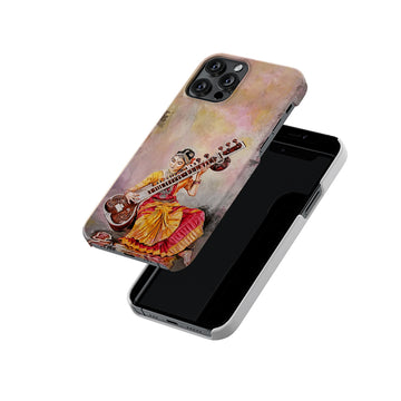 Sitar playing lady Prasad Deore Slim Hard Case