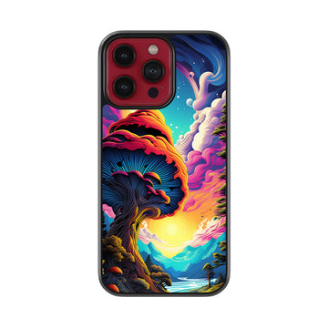 Psychedelic World Glass Case