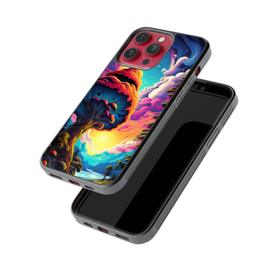 Psychedelic World Glossy Metal Case