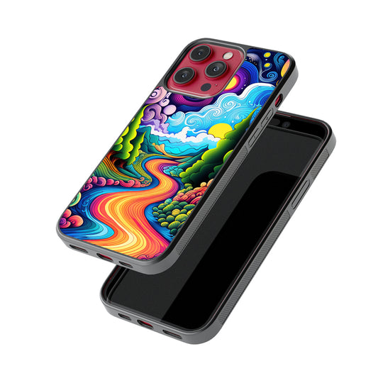 Way To Heaven Glossy Metal Case