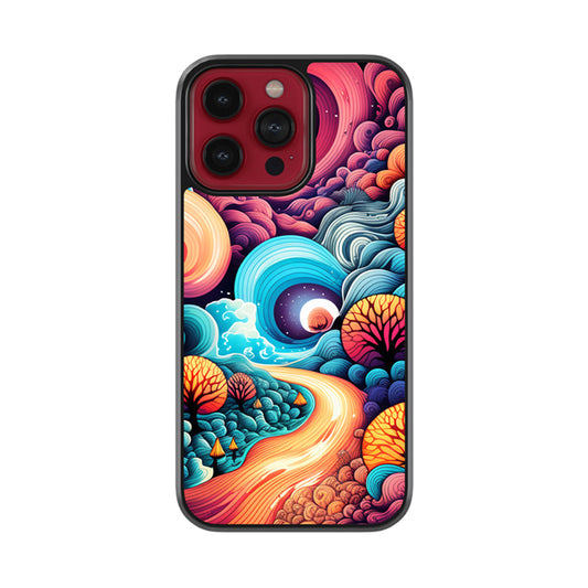 Trip To Trippy Glossy Metal Case