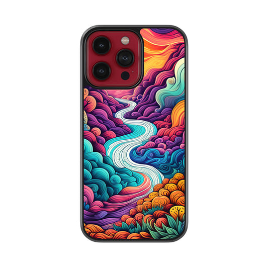 Into The Curves Glossy Metal Case