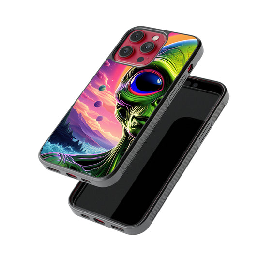 Man From Galaxy Glass Case