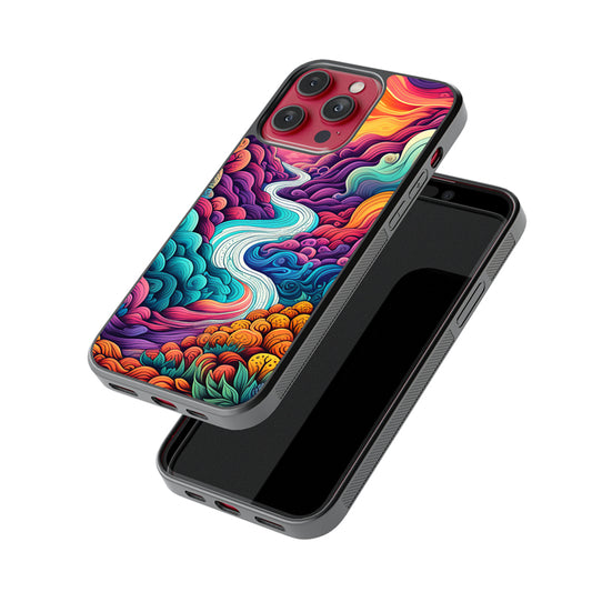 Into The Curves Glossy Metal Case