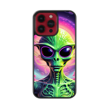 I'm From Another Universe Glossy Metal Case