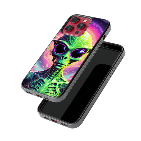 I'm From Another Universe Glossy Metal Case