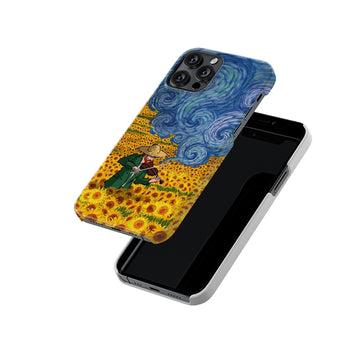 Vincent and Sunflowers Slim Hard Case