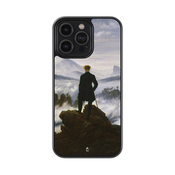Wanderer above the Sea of Fog Caspar David Friedrich, 1818 Glossy Metal Case